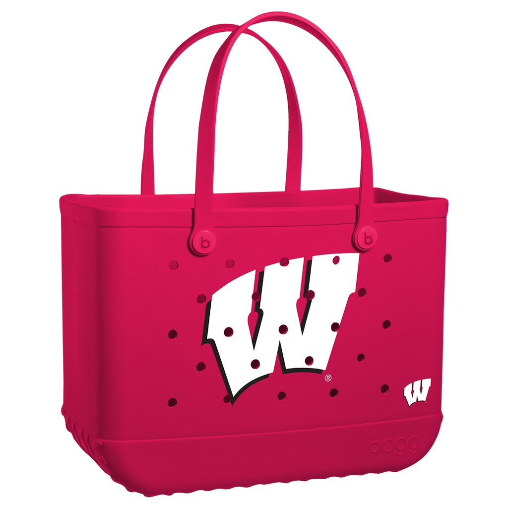Original Bogg Bag - Wisconsin Badgers - Colorful Carry Style