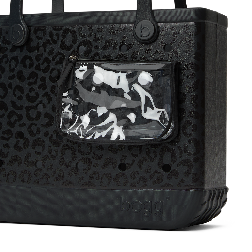 Baby Bogg Bag - Onyx Leopard - The Tote Bag
