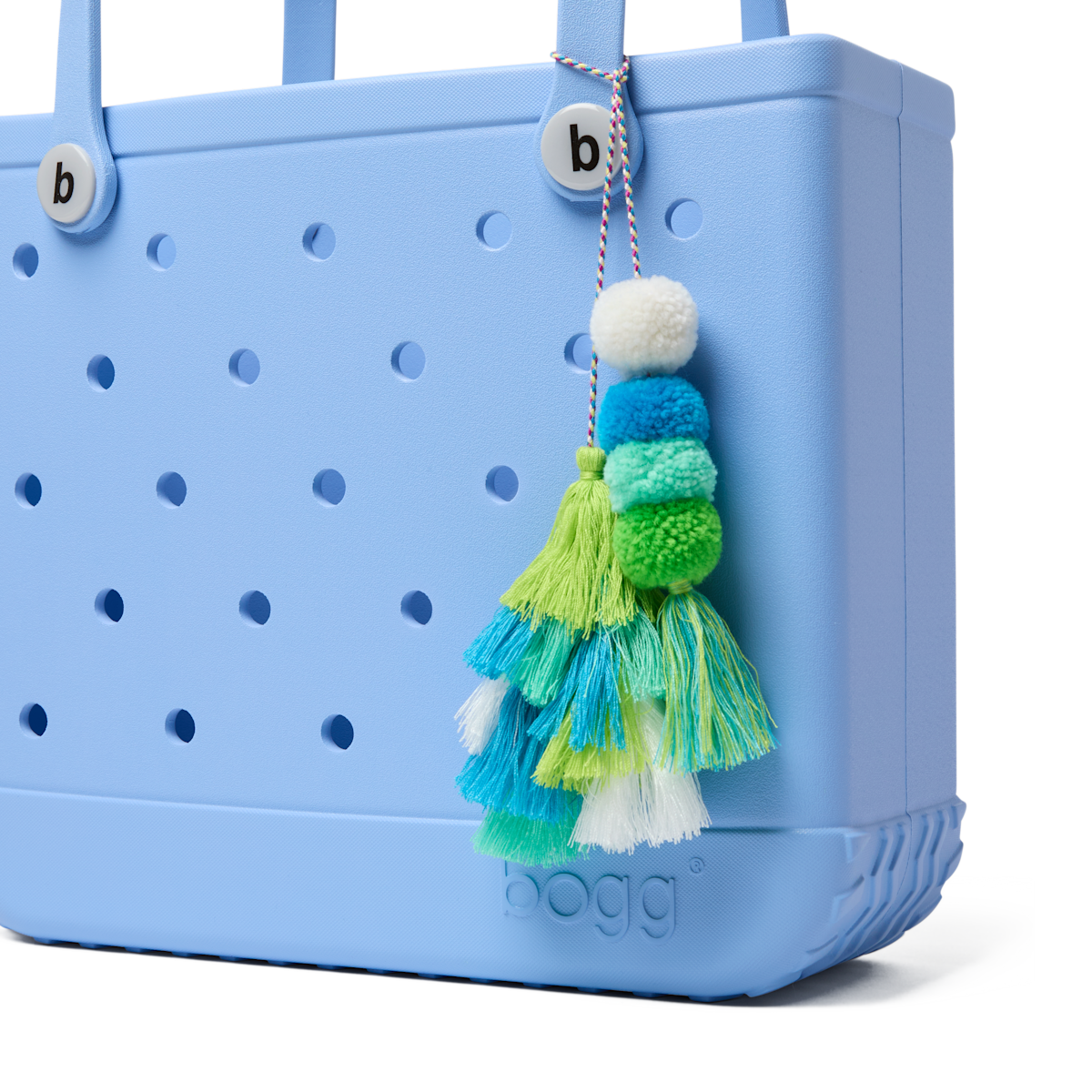 Bogg Bag Bauble - Seaweed Double Tassel - Colorful Bag Style