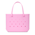 Original Bogg Bag - Cut Out Heart Pink Taffy - Your Go Bag