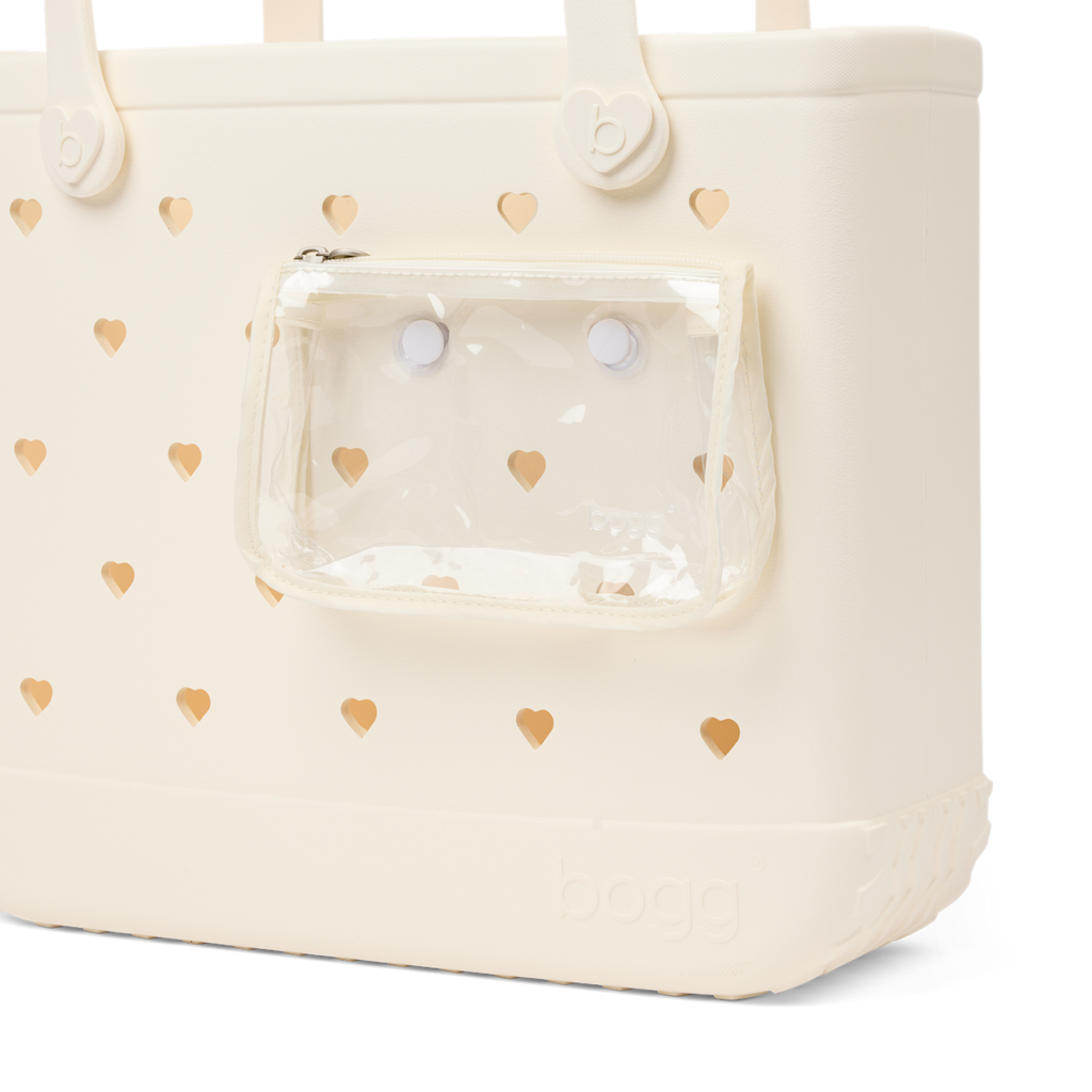 Baby Bogg Bag - Cut Out Heart Coconut - Pool Bag Favorite