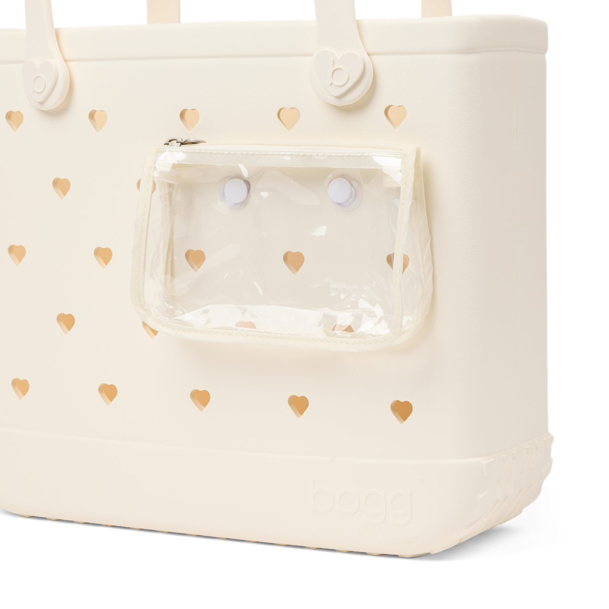 Baby Bogg Bag - Cut Out Heart Coconut - Pool Bag Favorite
