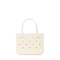 Bitty Bogg Bag - Cut Out Heart Coconut - Modern Tote Style