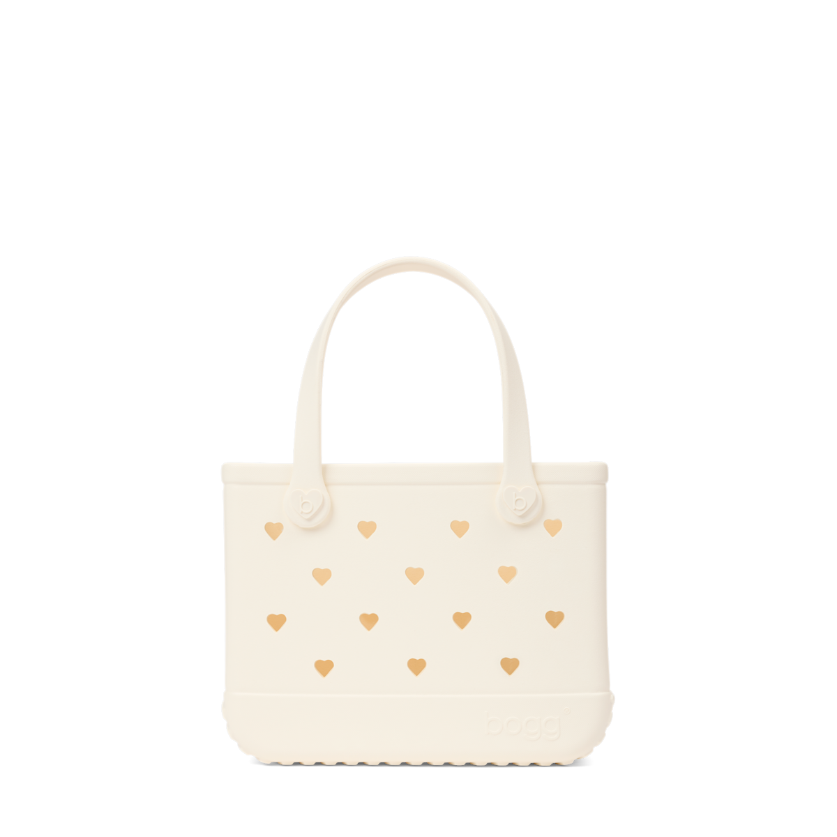 Bitty Bogg Bag - Cut Out Heart Coconut - Modern Tote Style