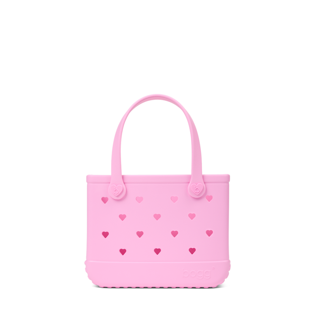 Bitty Bogg Bag - Cut Out Heart Pink Taffy - Made for You