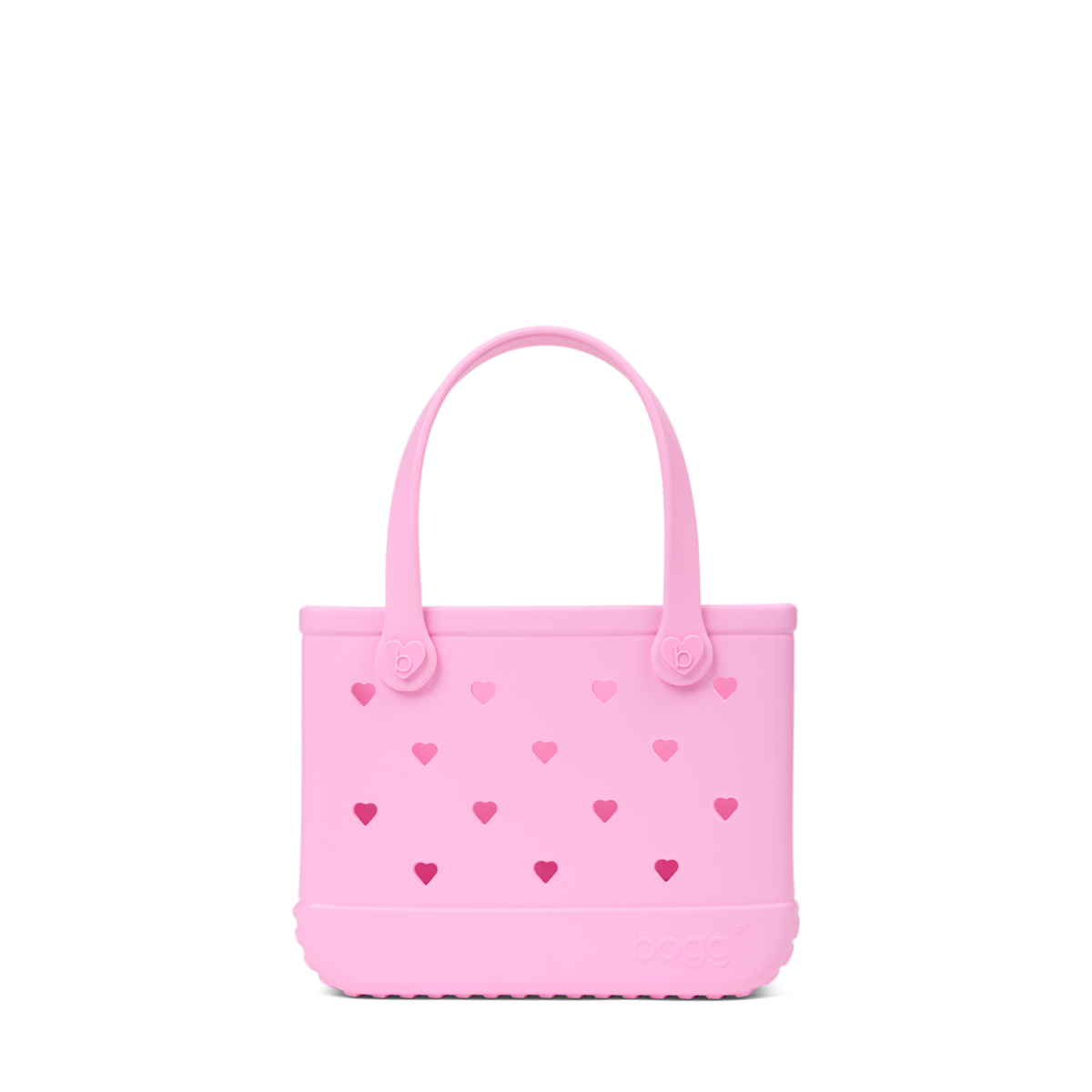 Bitty Bogg Bag - Cut Out Heart Pink Taffy - Made for You