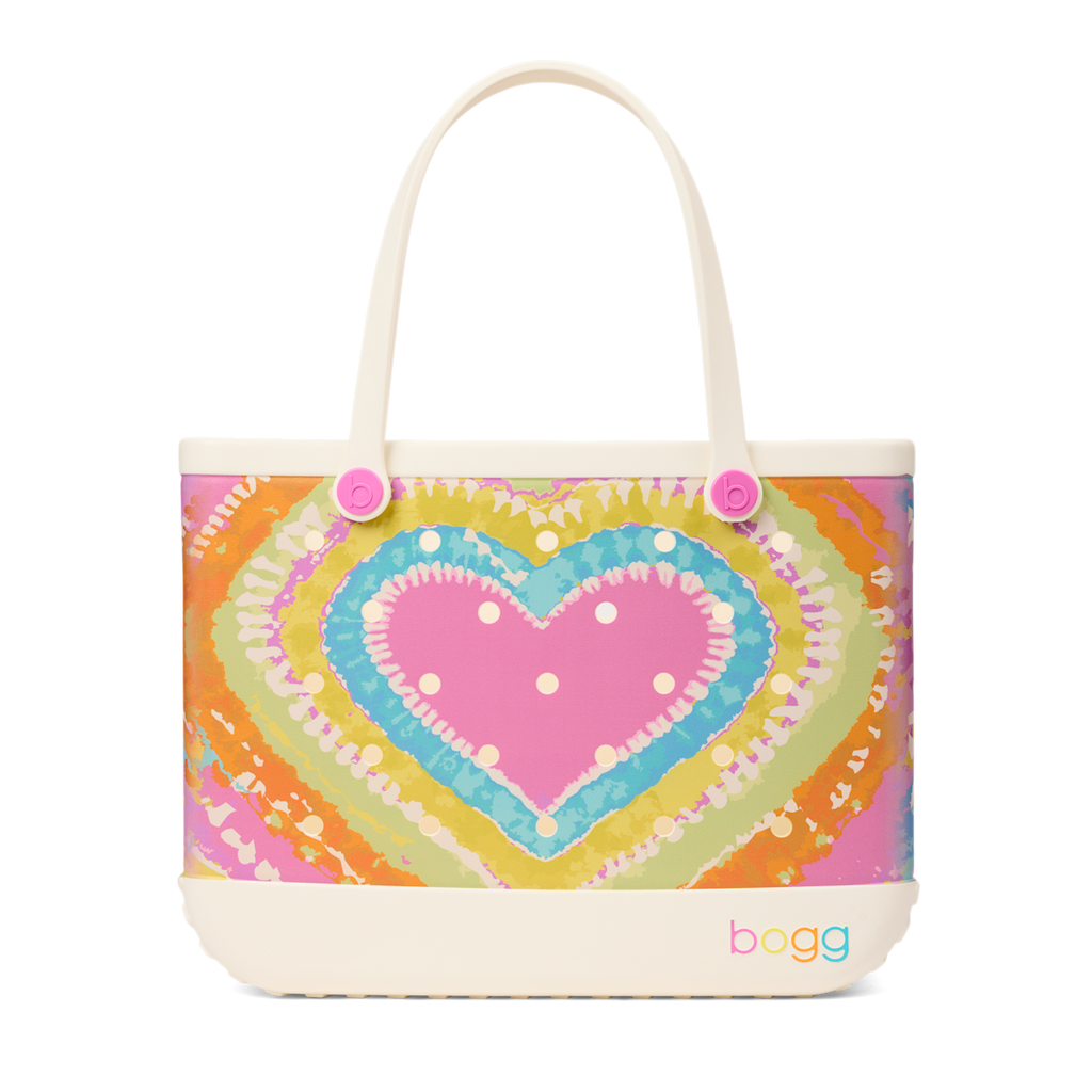 Original Bogg Bag - Dye-licious Heart Pink Taffy - Bag for Busy Days