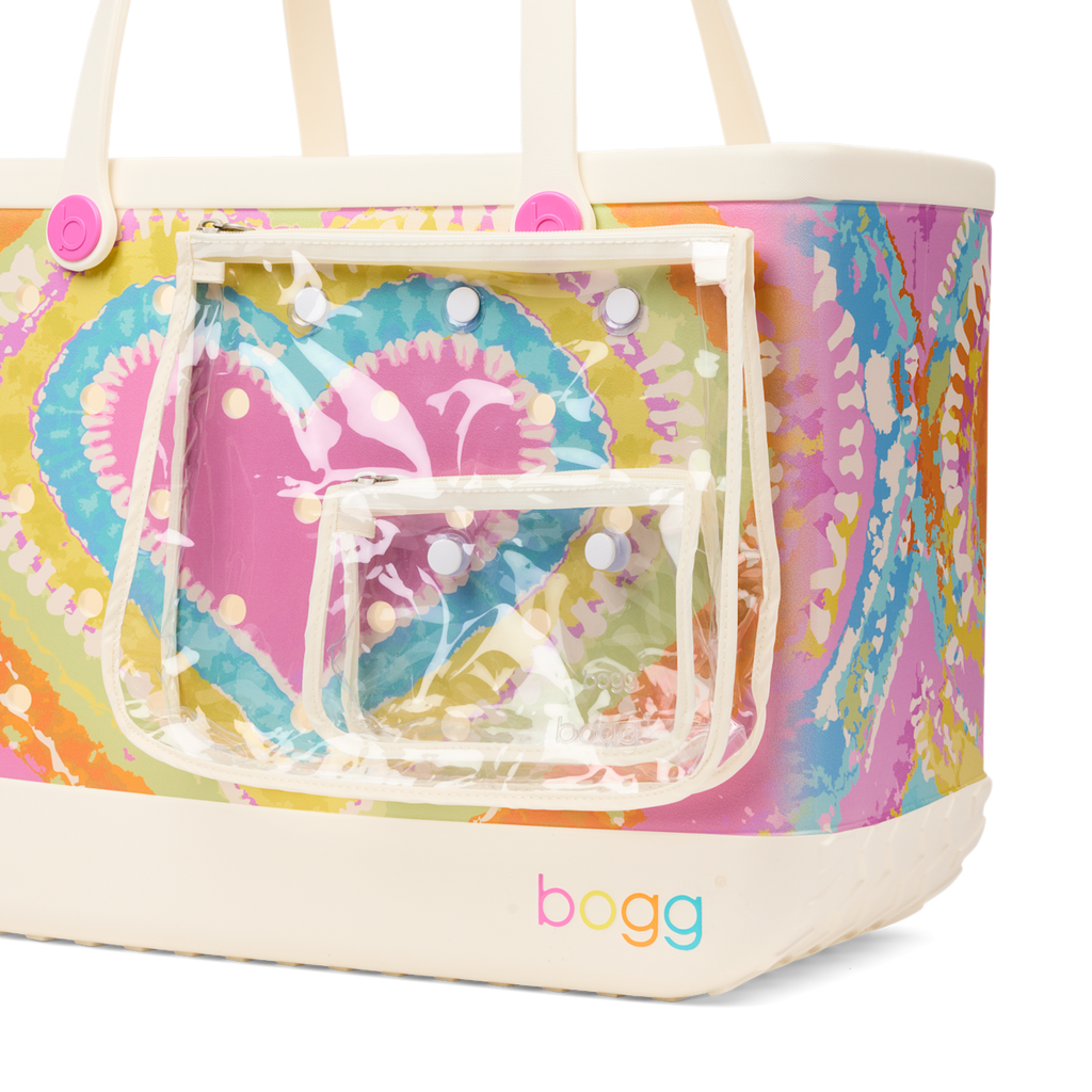 Original Bogg Bag - Dye-licious Heart Pink Taffy - Bag for Busy Days