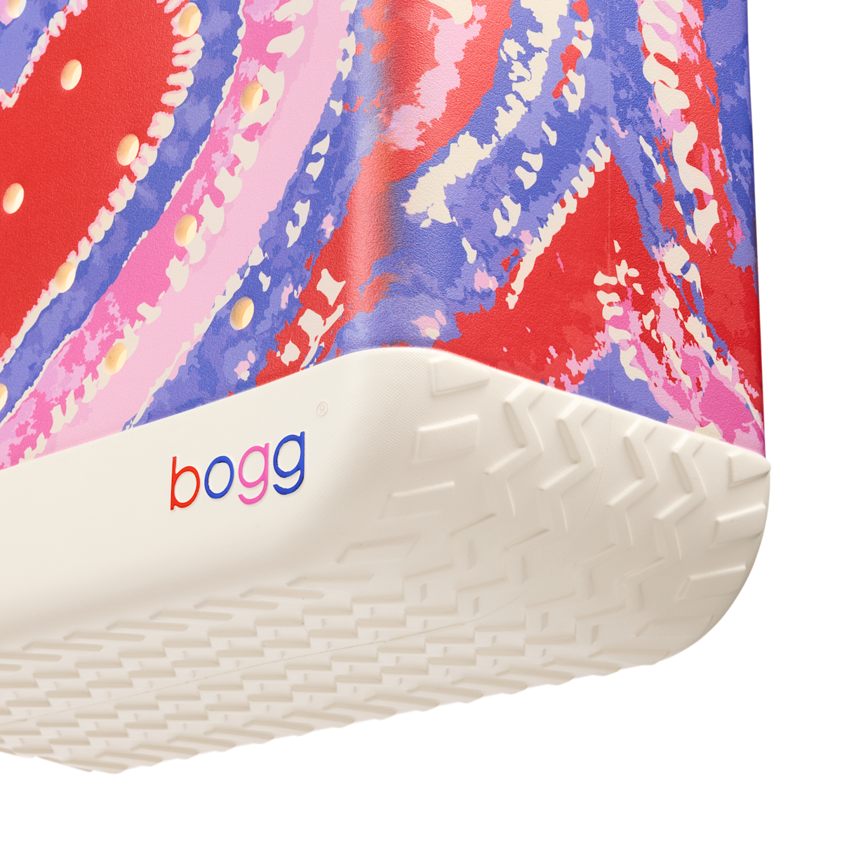 Original Bogg Bag - Dye-licious Heart Buoy Red - Wipeable Everyday Tote