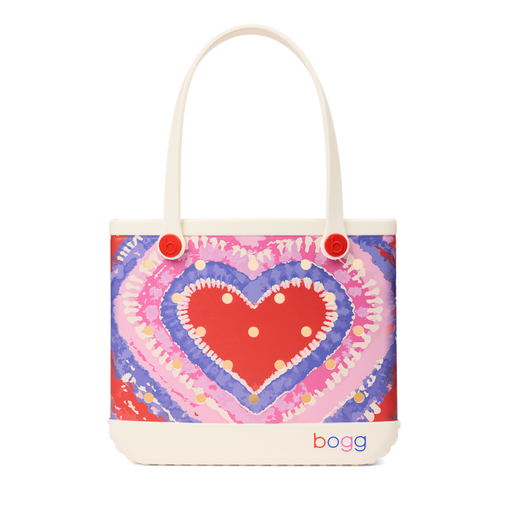 Baby Bogg Bag - Dye-licious Heart Buoy Red - A Bag for Shopping
