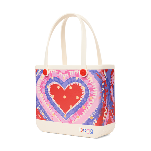 Baby Bogg Bag - Dye-licious Heart Buoy Red - A Bag for Shopping