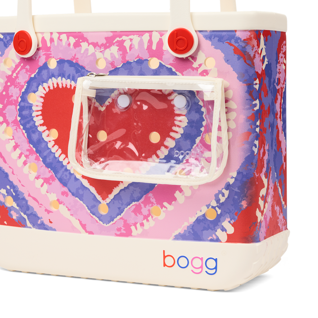Baby Bogg Bag - Dye-licious Heart Buoy Red - A Bag for Shopping