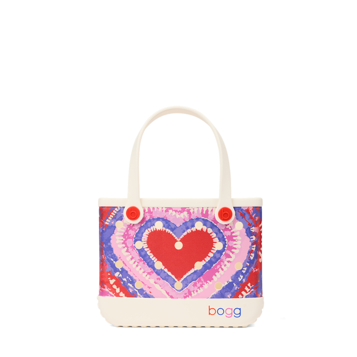 Bitty Bogg Bag - Dye-licious Heart Buoy Red - Work Tote Favorite