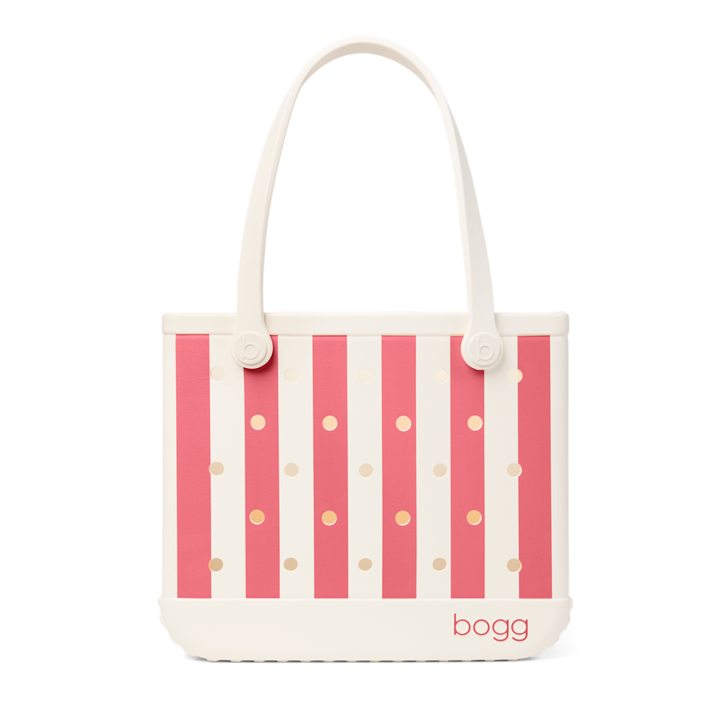 Baby Bogg Bag - Capri Coral Stripe - Your Wipeable Bag