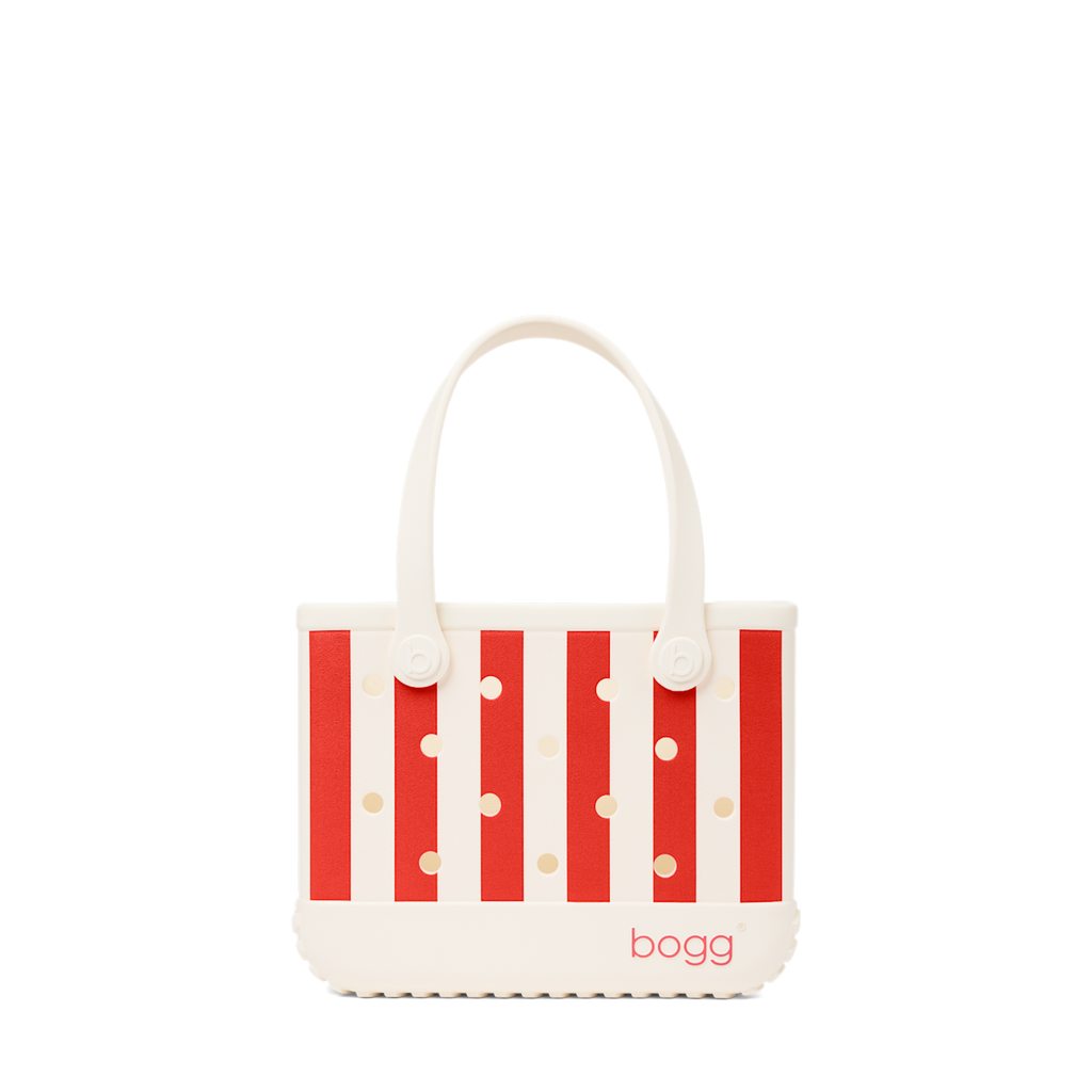Bitty Bogg Bag - Buoy Red Stripe - The Washable Bag