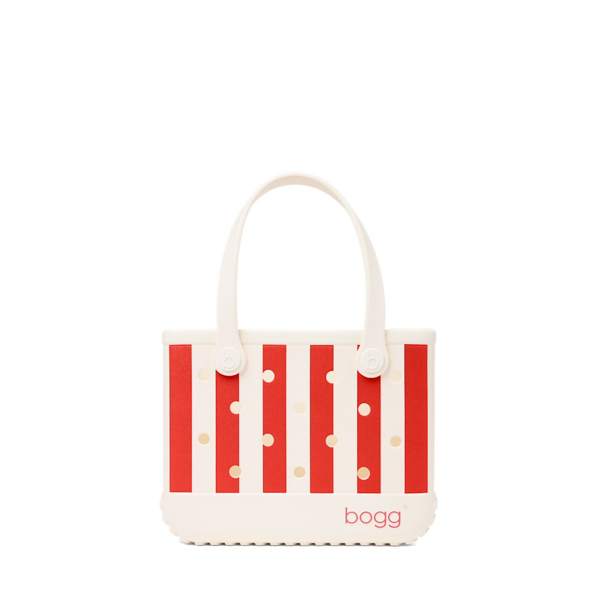 Bitty Bogg Bag - Buoy Red Stripe - The Washable Bag