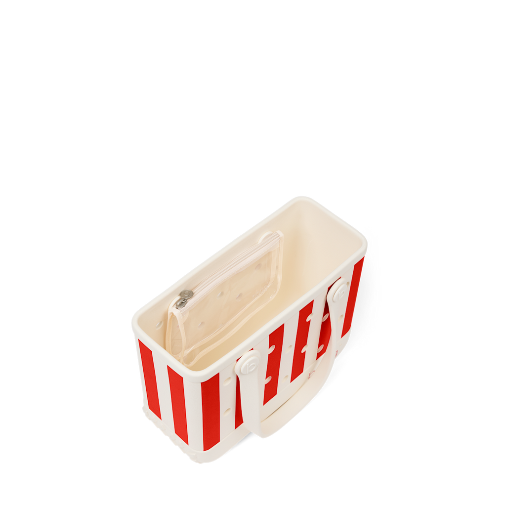 Bitty Bogg Bag - Buoy Red Stripe - The Washable Bag
