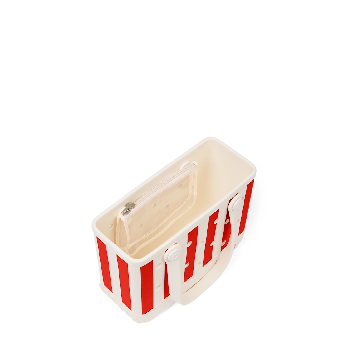 Bitty Bogg Bag - Buoy Red Stripe - The Washable Bag