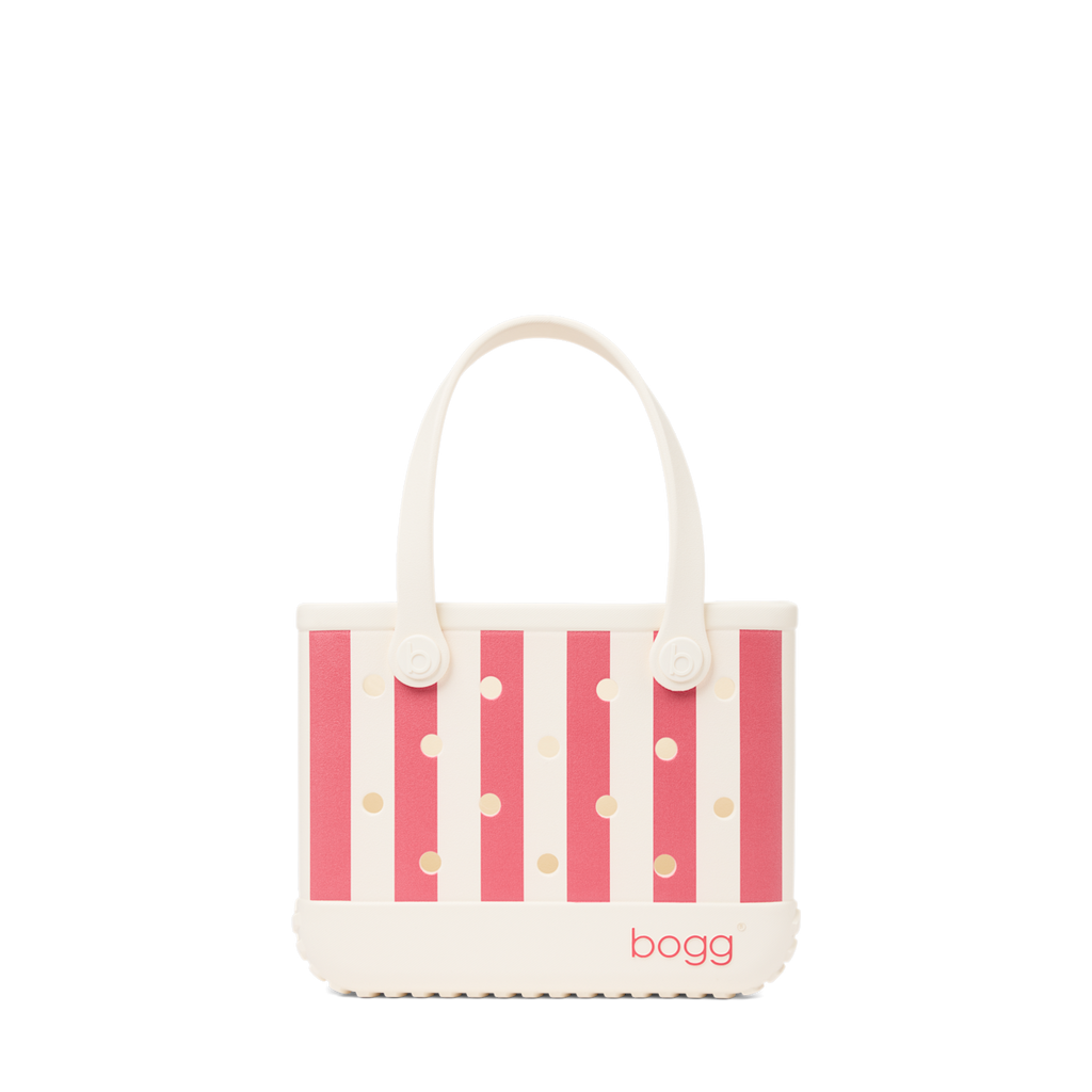 Bitty Bogg Bag - Capri Coral Stripe - The Bag for Days