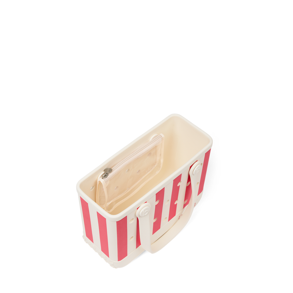 Bitty Bogg Bag - Capri Coral Stripe - The Bag for Days