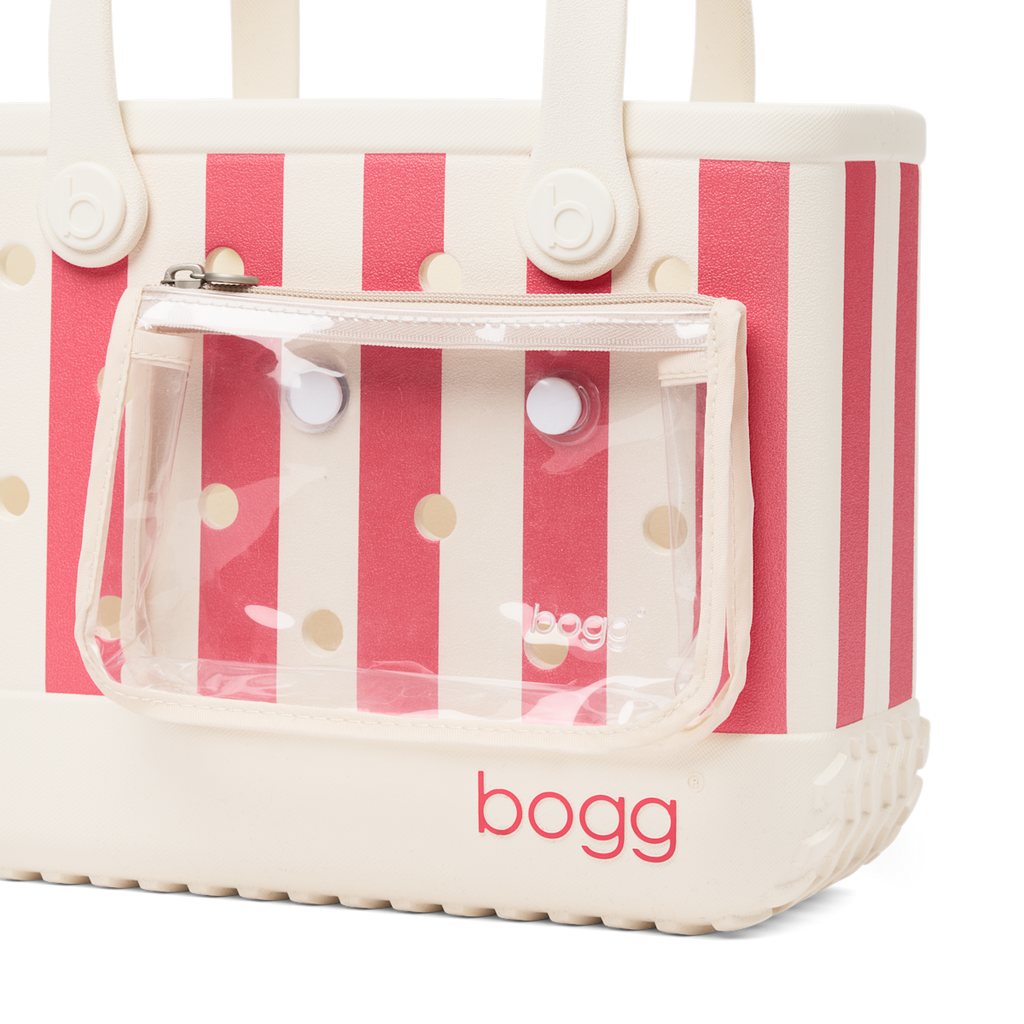 Bitty Bogg Bag - Capri Coral Stripe - The Bag for Days