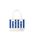 Bitty Bogg Bag - Mykonos Blue Stripe - Bogg Bag Daily Tote