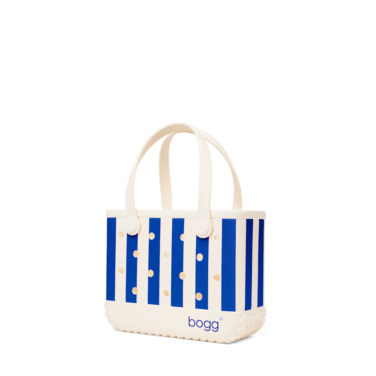 Bitty Bogg Bag - Mykonos Blue Stripe - Bogg Bag Daily Tote