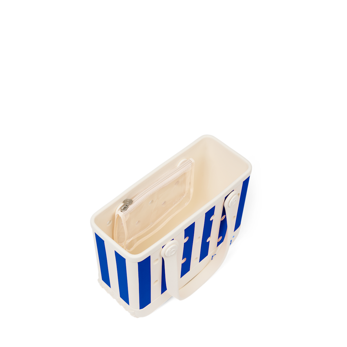 Bitty Bogg Bag - Mykonos Blue Stripe - Bogg Bag Daily Tote