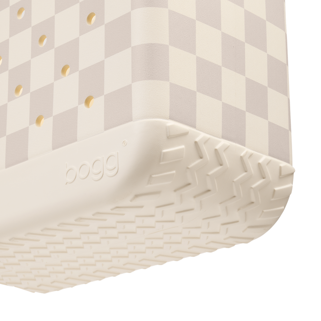 Original Bogg Bag - Checkered Coconut/Mushroom - Beach More Easily