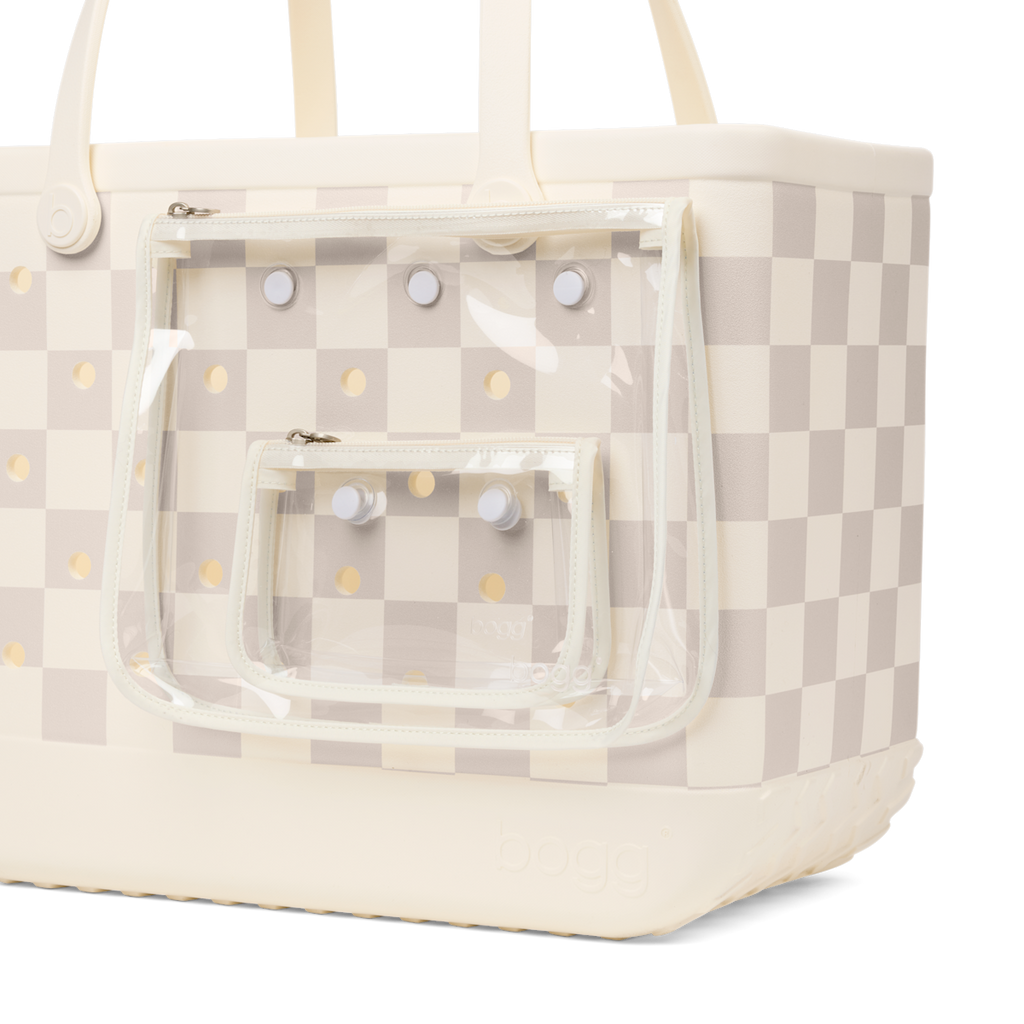 Original Bogg Bag - Checkered Coconut/Mushroom - Beach More Easily