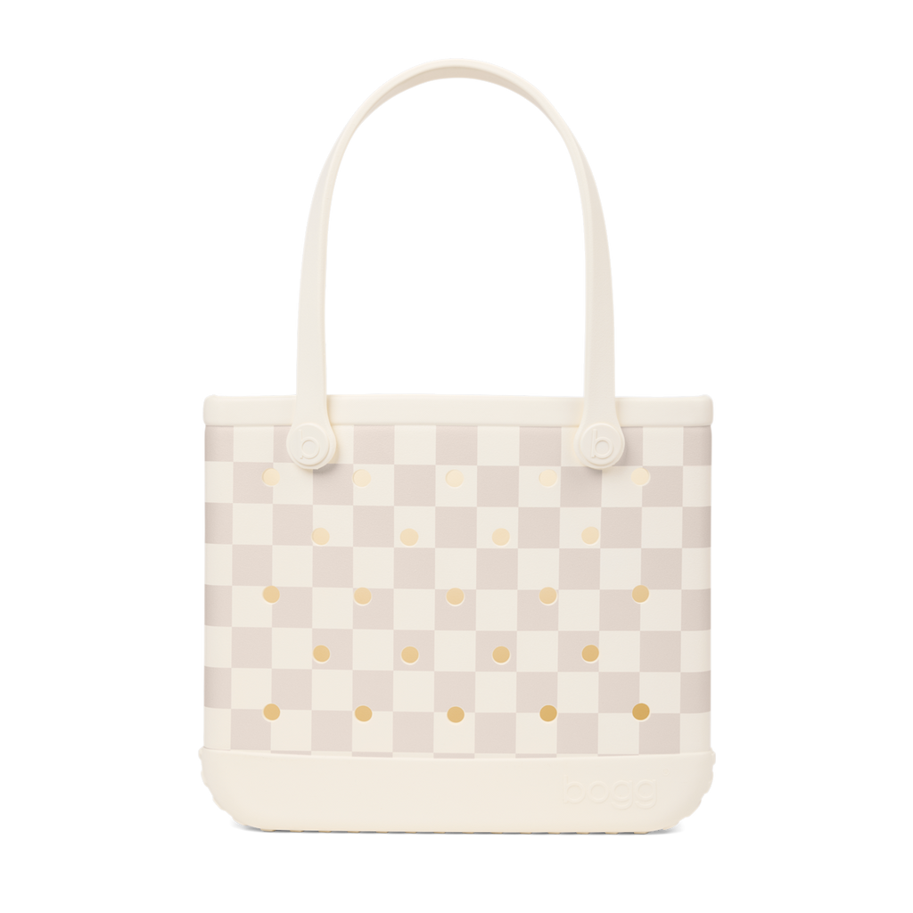 Baby Bogg Bag - Checkered Coconut/Mushroom - Shop More Easily