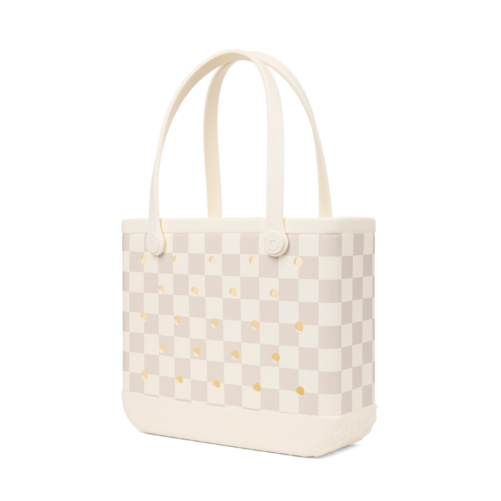 Baby Bogg Bag - Checkered Coconut/Mushroom - Shop More Easily
