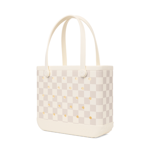 Baby Bogg Bag - Checkered Coconut/Mushroom - Shop More Easily