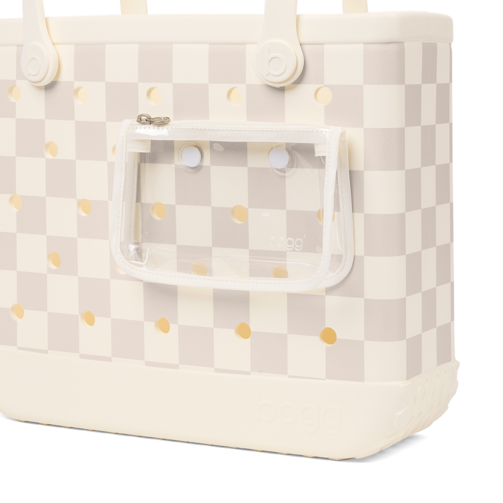 Baby Bogg Bag - Checkered Coconut/Mushroom - Shop More Easily