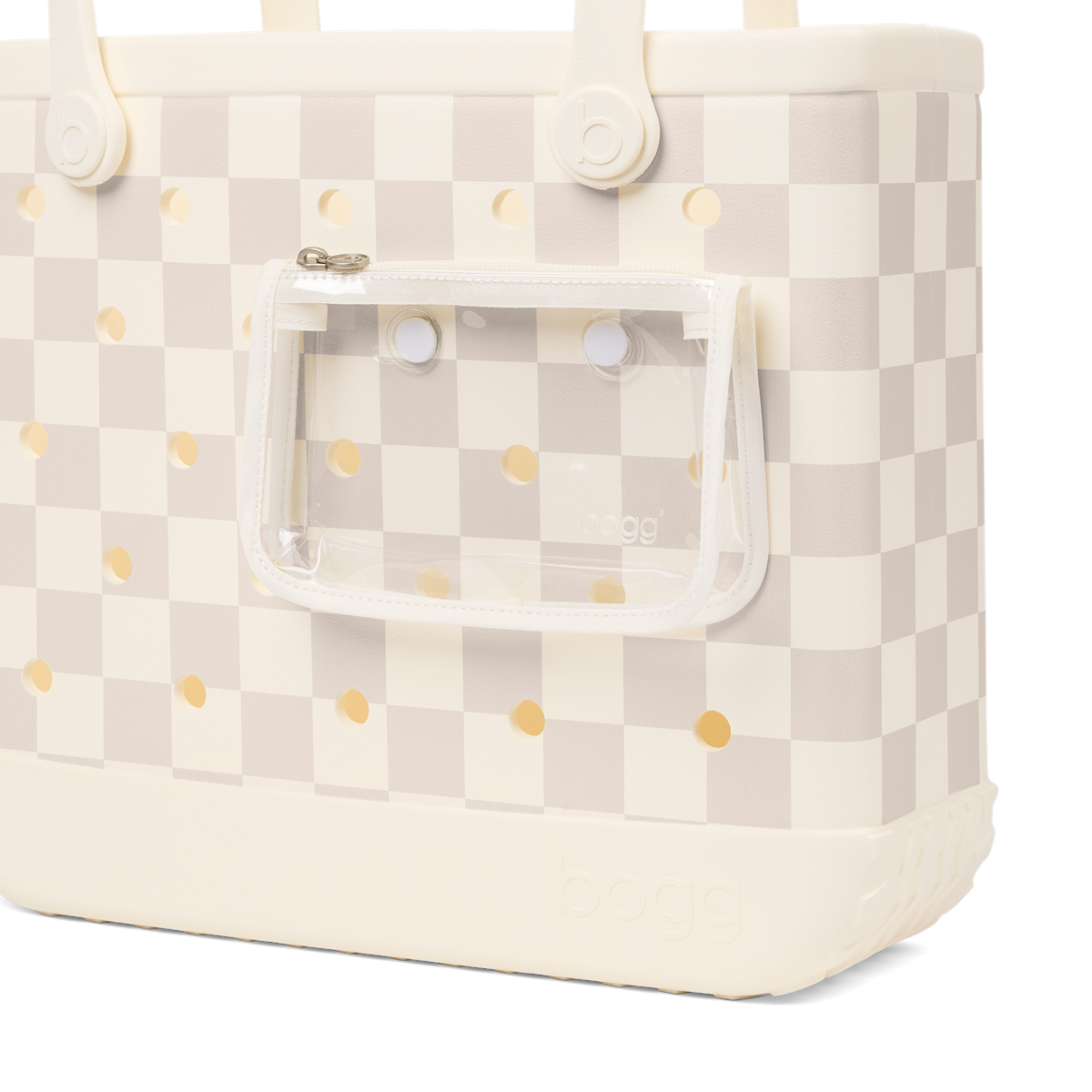 Baby Bogg Bag - Checkered Coconut/Mushroom - Shop More Easily