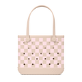 Baby Bogg Bag - Checkered Linen/ Pink Marshmallow - Bag It All