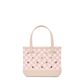 Bitty Bogg Bag - Checkered Linen/ Pink Marshmallow - Everyday Carry Energy