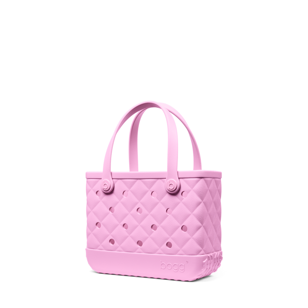 Bitty Bogg Bag - Quilted Pink Taffy - Pool Bag Style