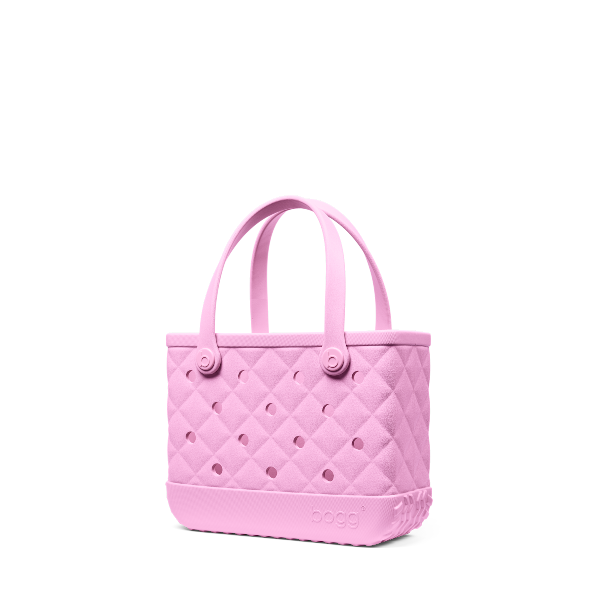 Bitty Bogg Bag - Quilted Pink Taffy - Pool Bag Style