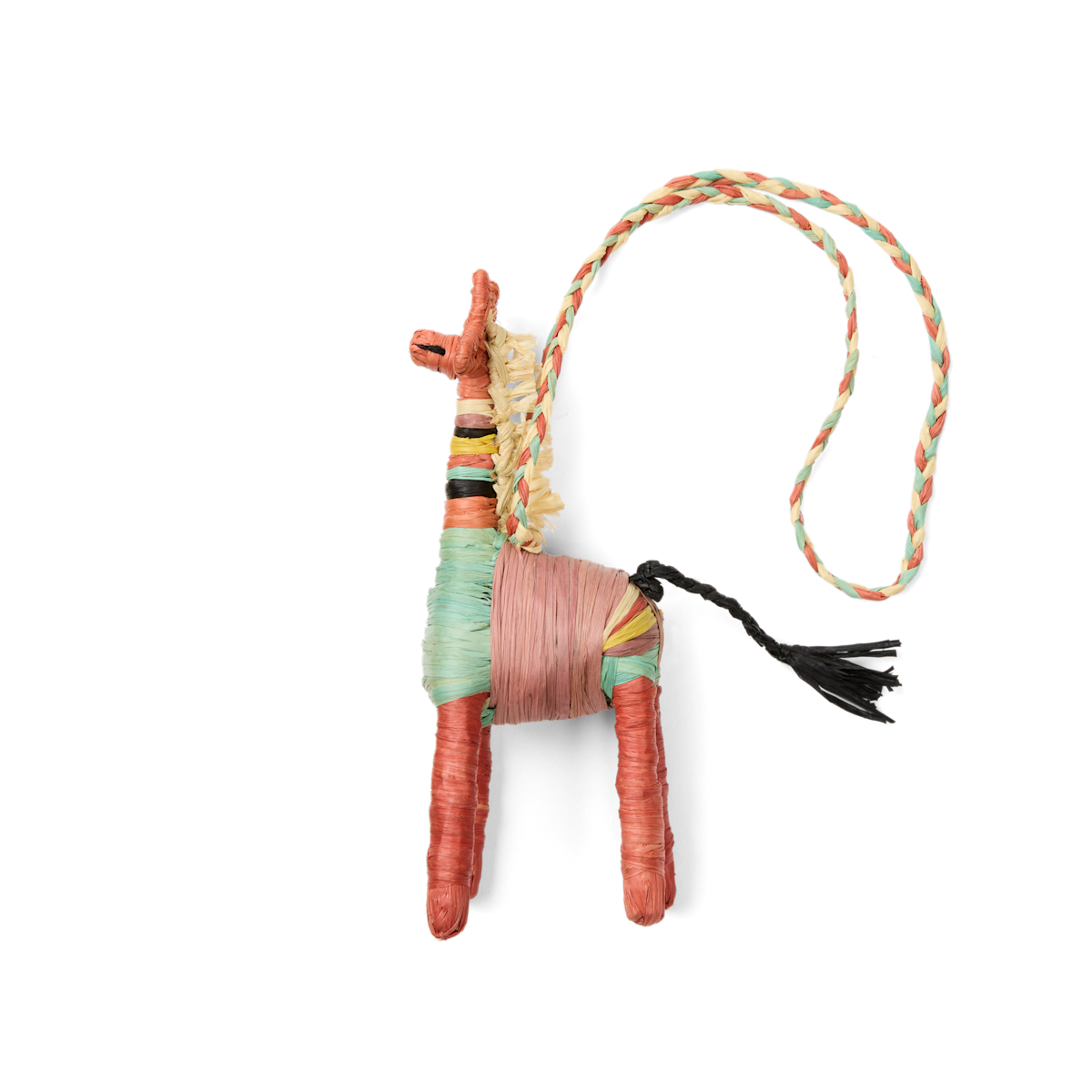 Bogg'd & Charmed  - Raffia Giraffe - Fresh Tote Energy