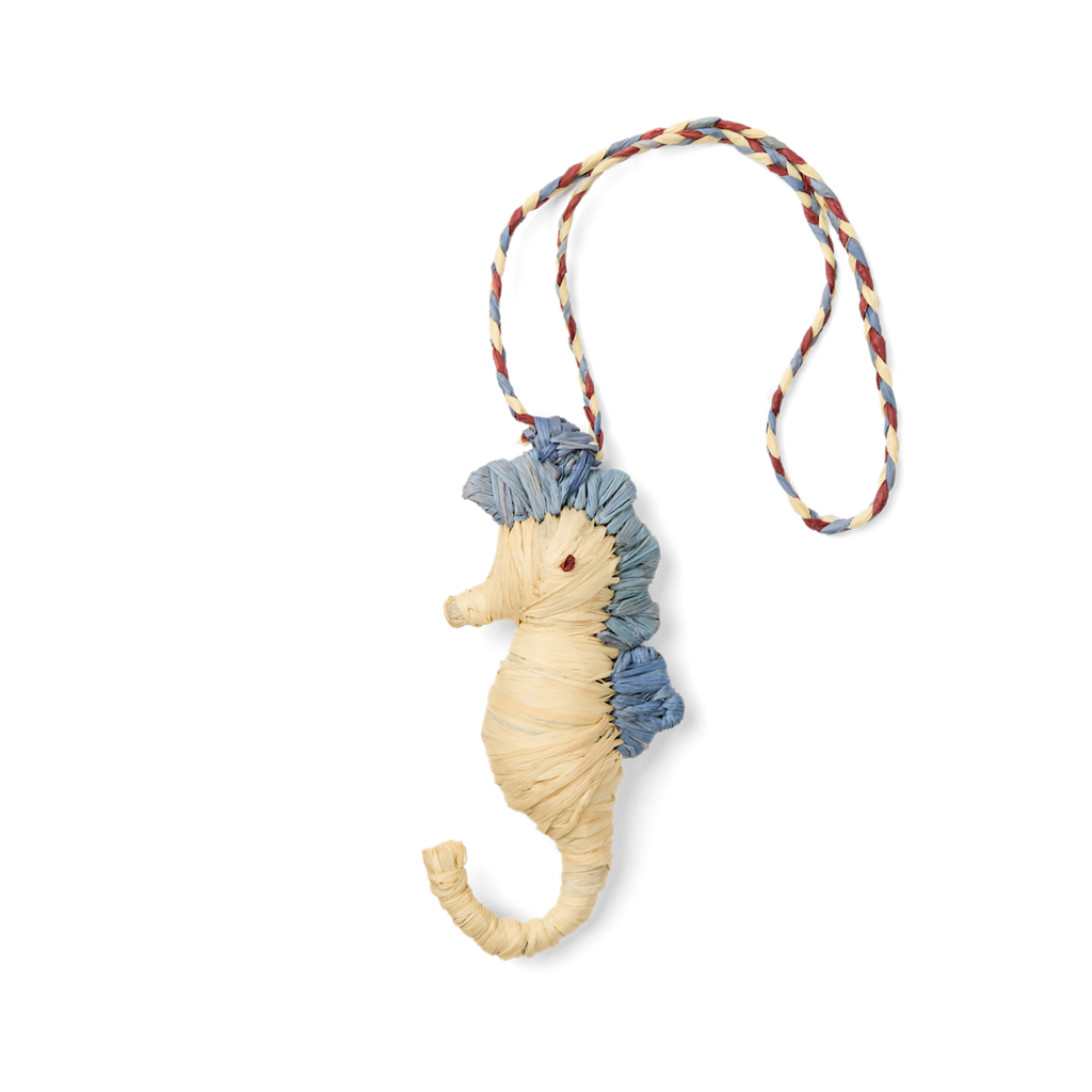 Bogg'd & Charmed  - Raffia Seahorse - Washable. Useful. Daily.