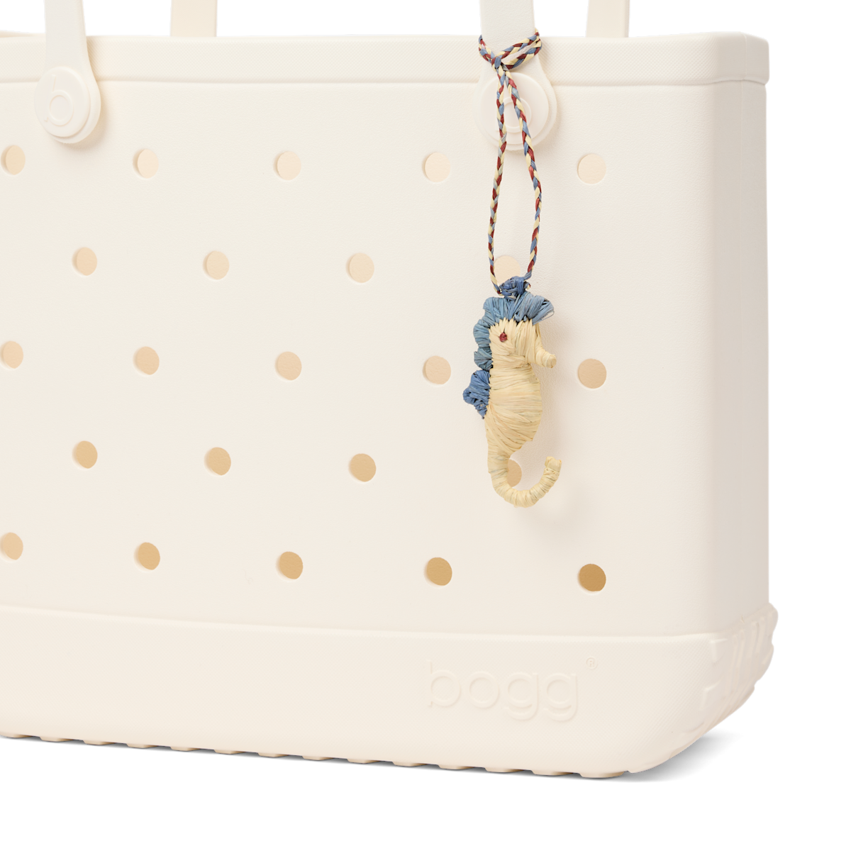 Bogg'd & Charmed  - Raffia Seahorse - Washable. Useful. Daily.