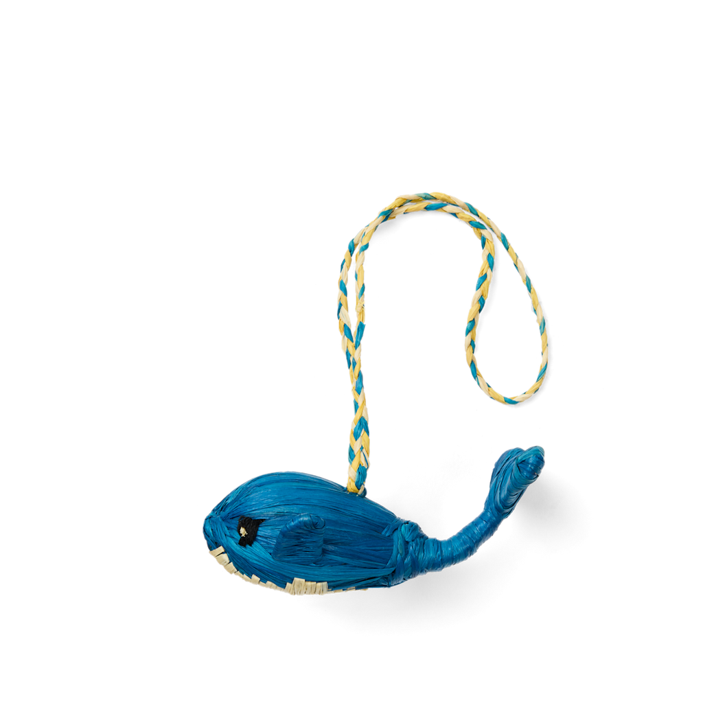 Bogg'd & Charmed  - Raffia Whale - The Daily Bag