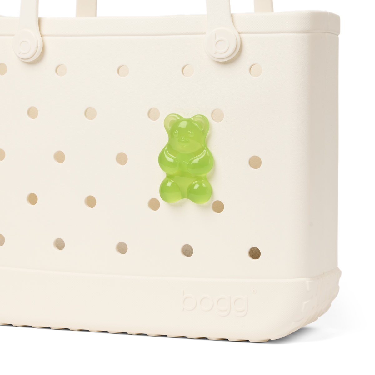 Bogg Bit  - Lime Gummy Bear - Washable Bag Pick