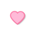 Bogg Bit - Pink Heart - Made to Travel