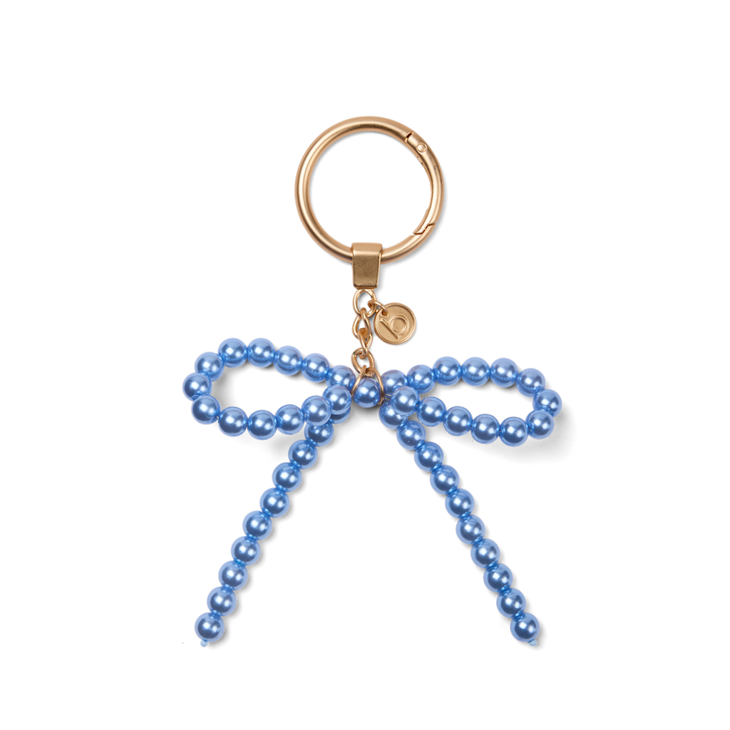 Bogg'd & Charmed  - Blue Pearl Bow - Bogg Bag for Errands