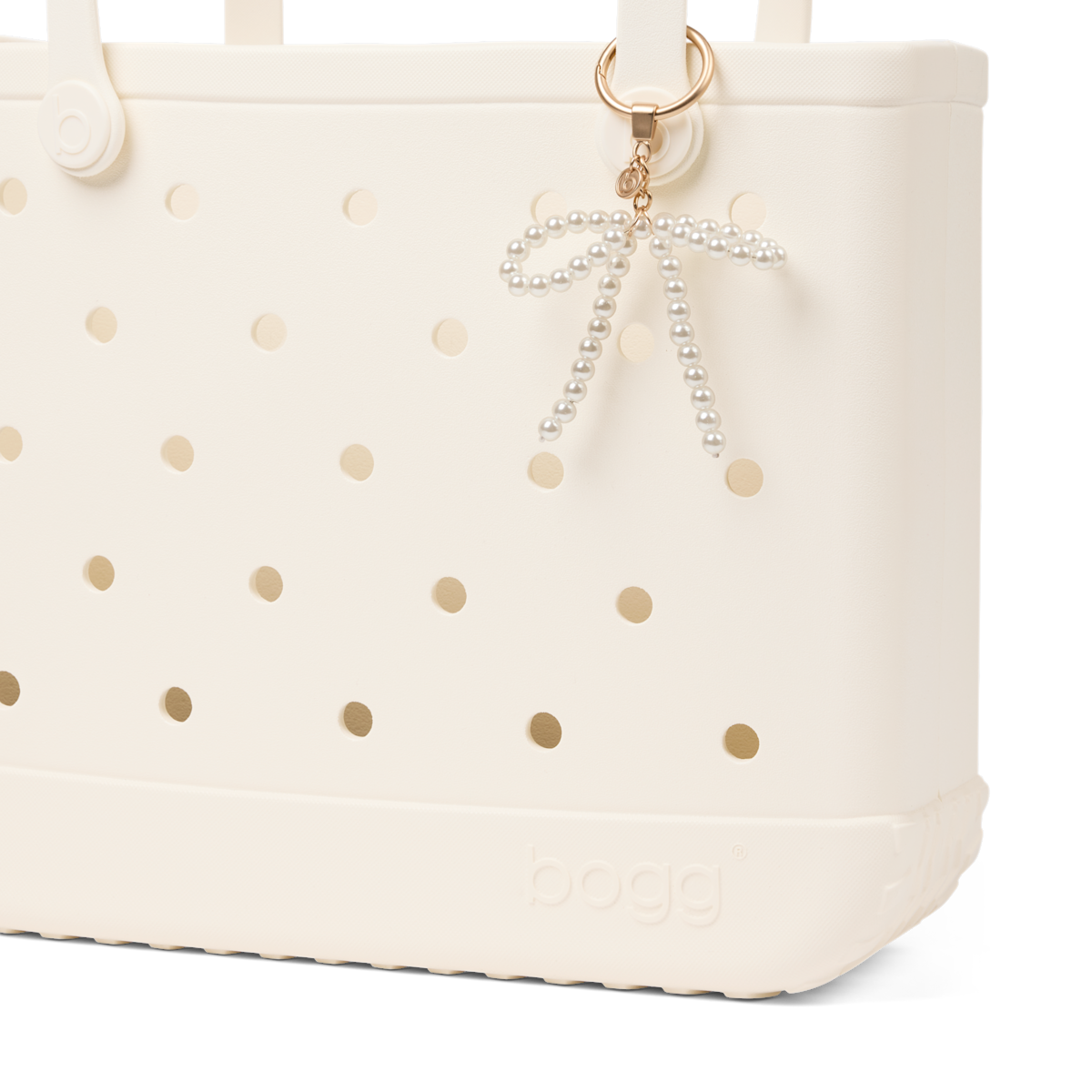 Bogg'd & Charmed  - White Pearl Bow - Better Daily Carry