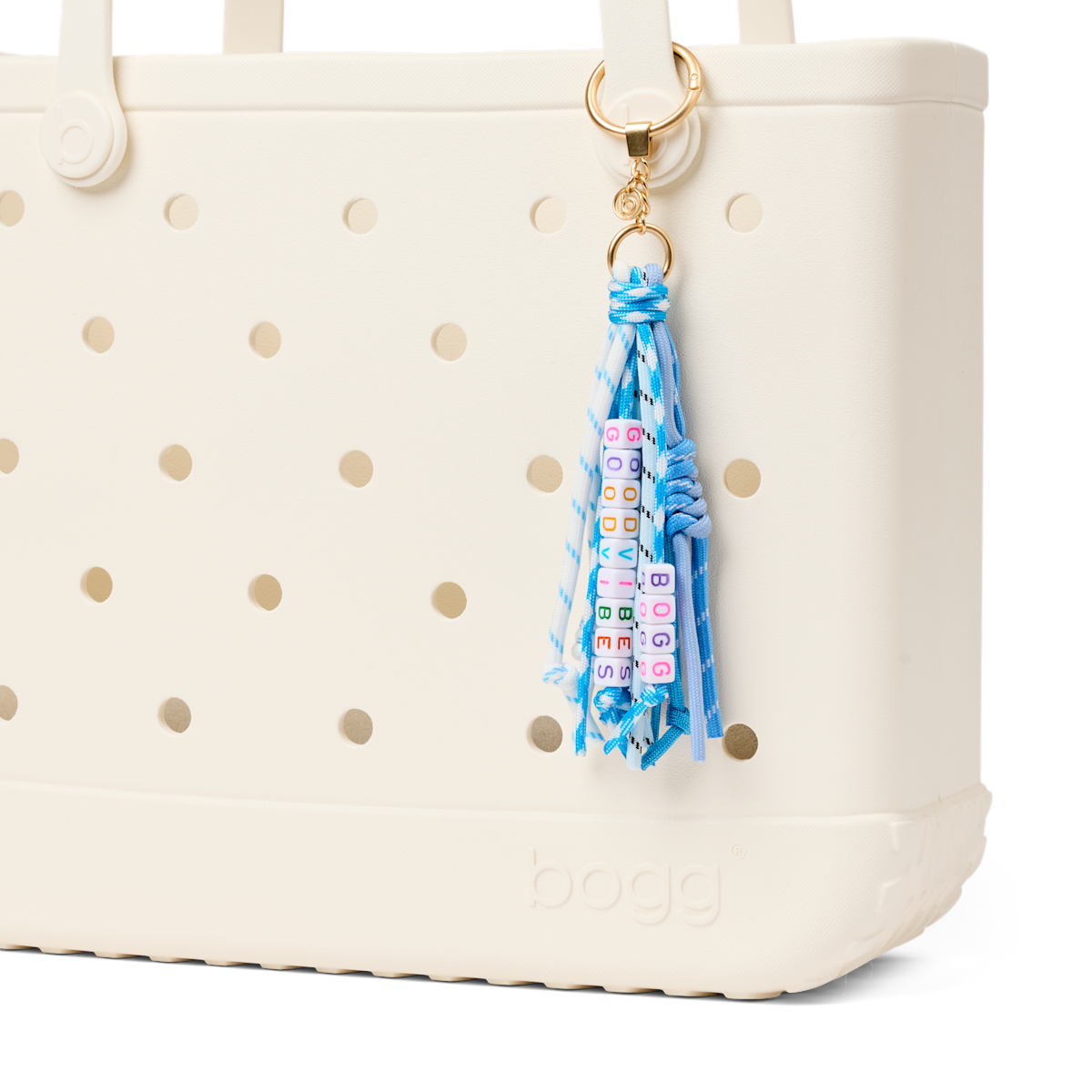 Bogg'd & Charmed  - Good Vibes Tassel - Your Boat Bag