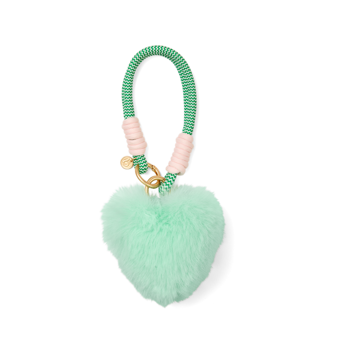 Bogg'd & Charmed  - Green Heart Pouf - For Travel Days