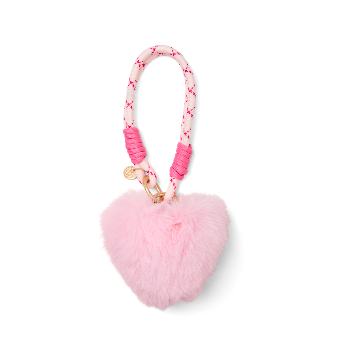 Bogg'd & Charmed  - Pink Heart Pouf - Colorful Carry Style